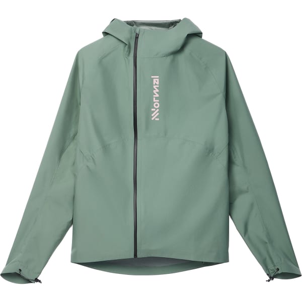 Veste running NNORMAL TRAIL RAIN JACKET W GREEN
