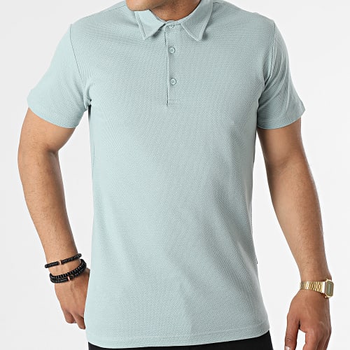Polo Manches Courtes JP-848 Gris Bleu Clair