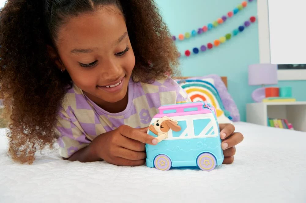 POLLY POCKET - COFFRET CHIOT A LA PLAGE