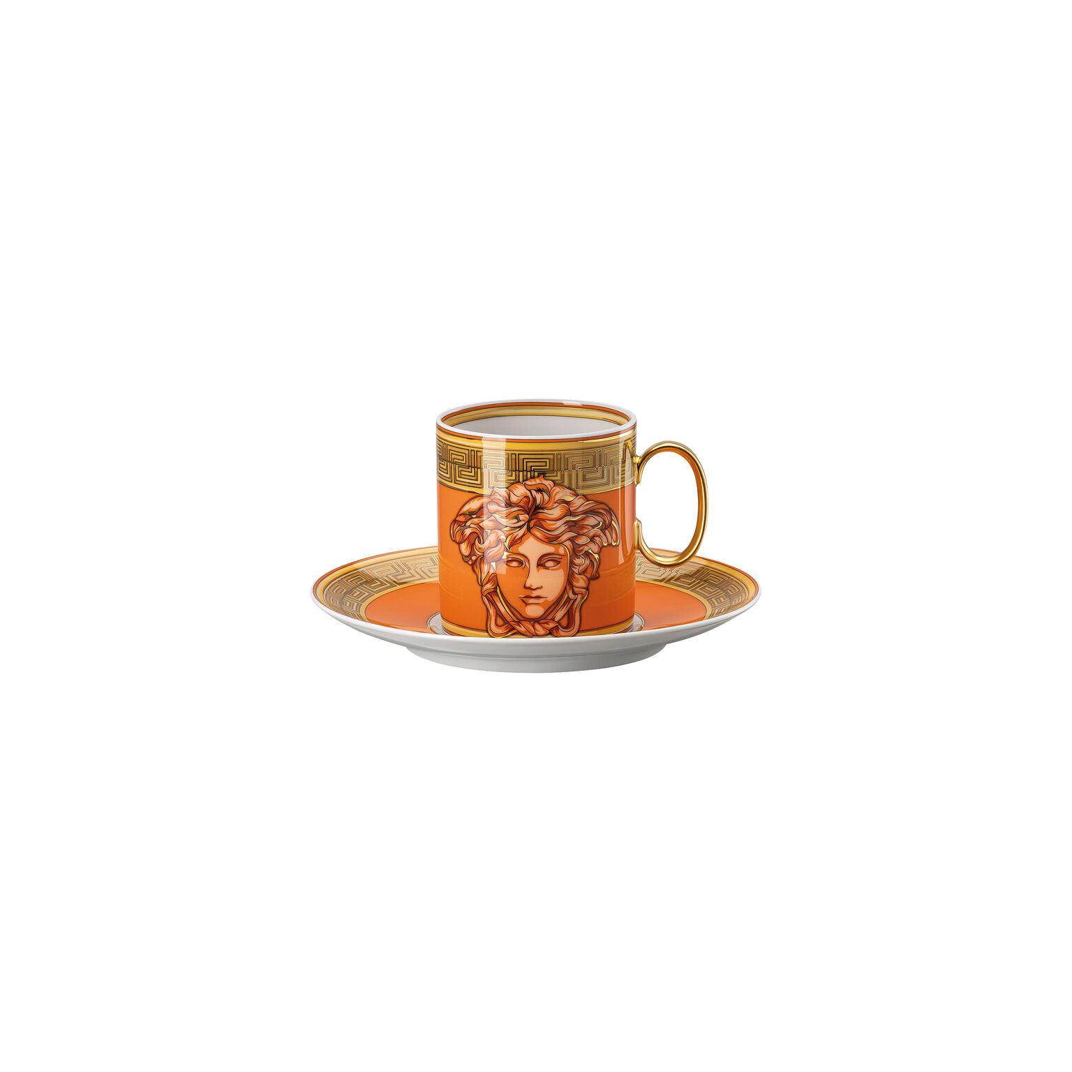 Medusa Amplified Orange Coin Kaffeetasse 2-tlg.