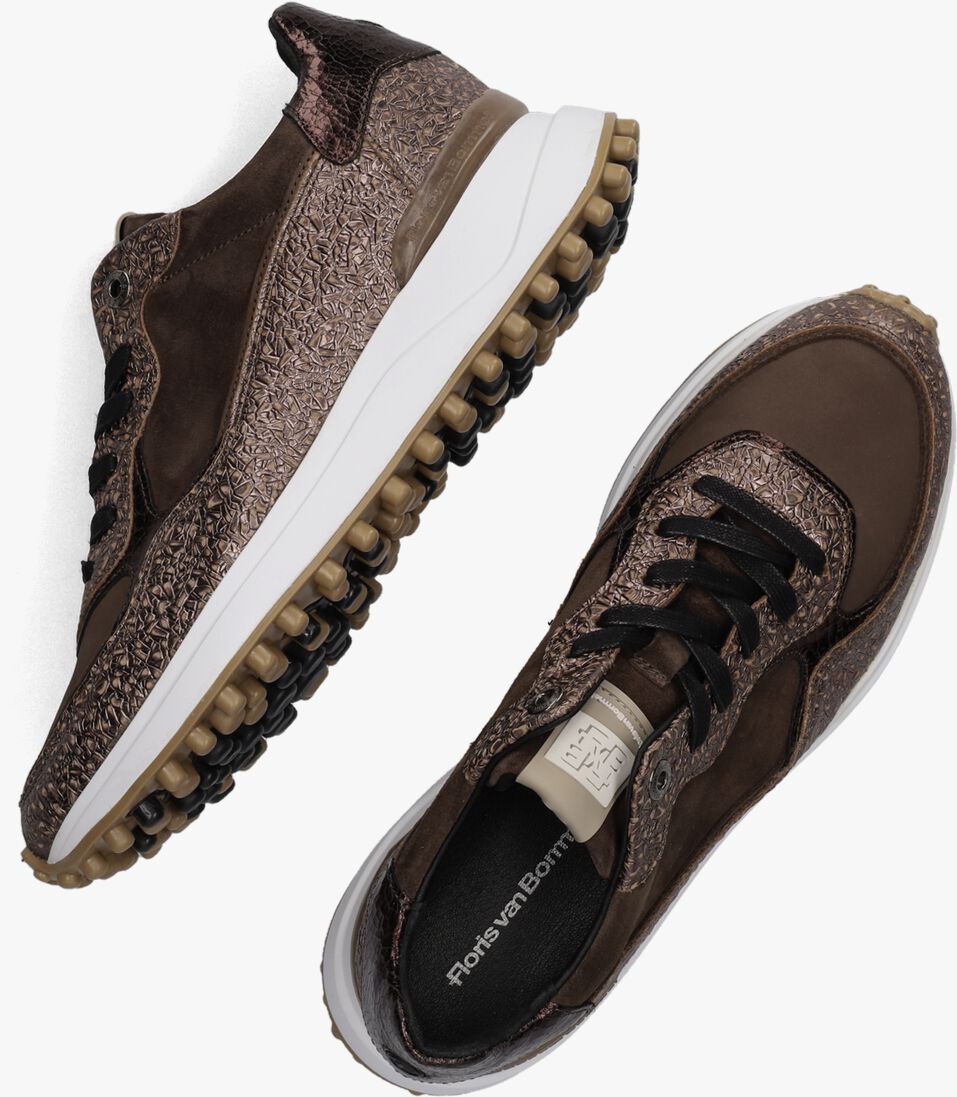 FLORIS VAN BOMMEL taupe floris van bommel lage sneakers sfw-10072