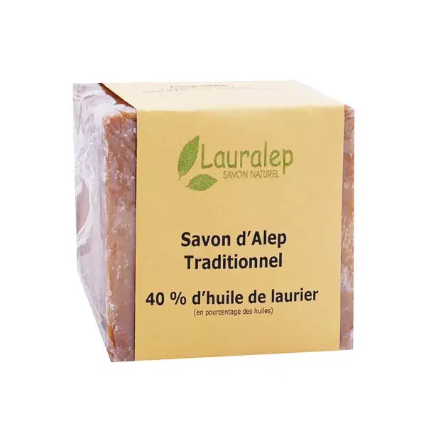 Sabonete Tradicional Lauralep Aleppo 40% Óleo de Louro 200g