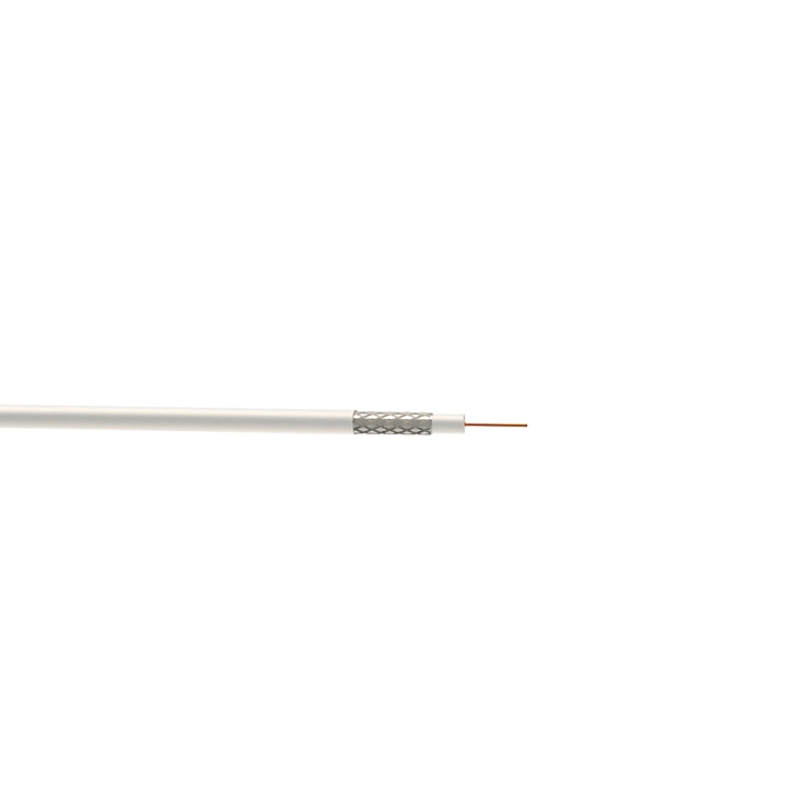 Câble coaxial 17VATC Blanc - 50 m