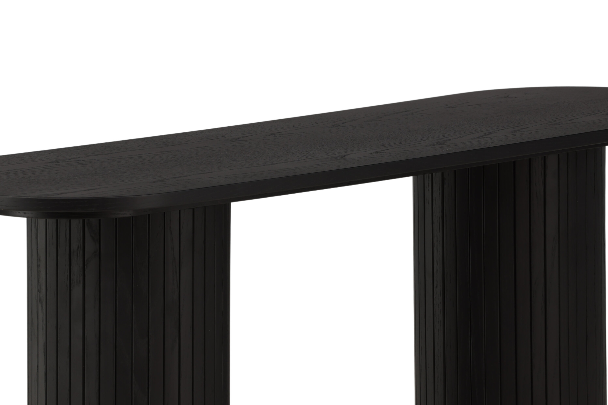 Sidetable Pokka 130x40 cm zwart