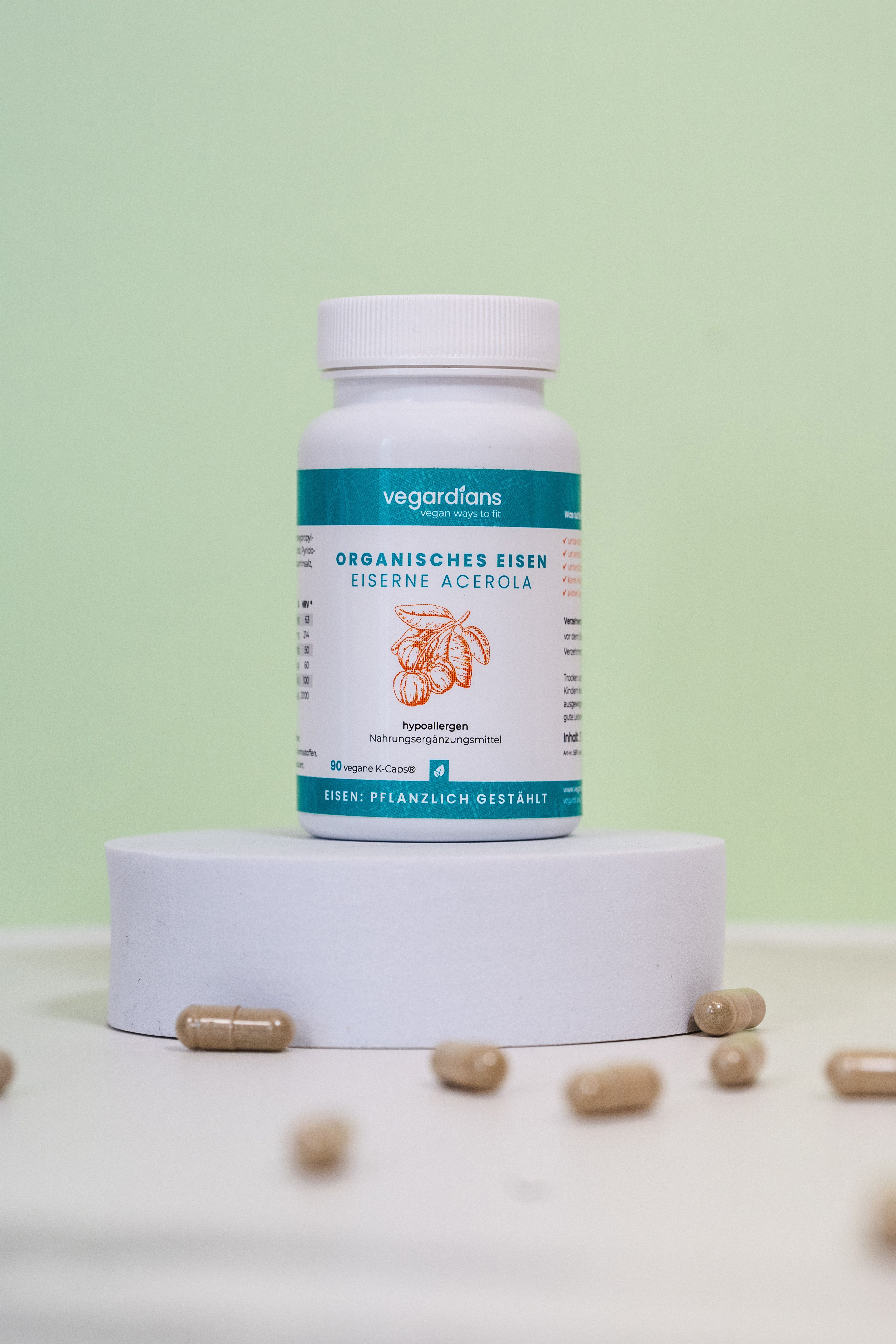 vegardians Organisches Eisen+ Active Vitamine