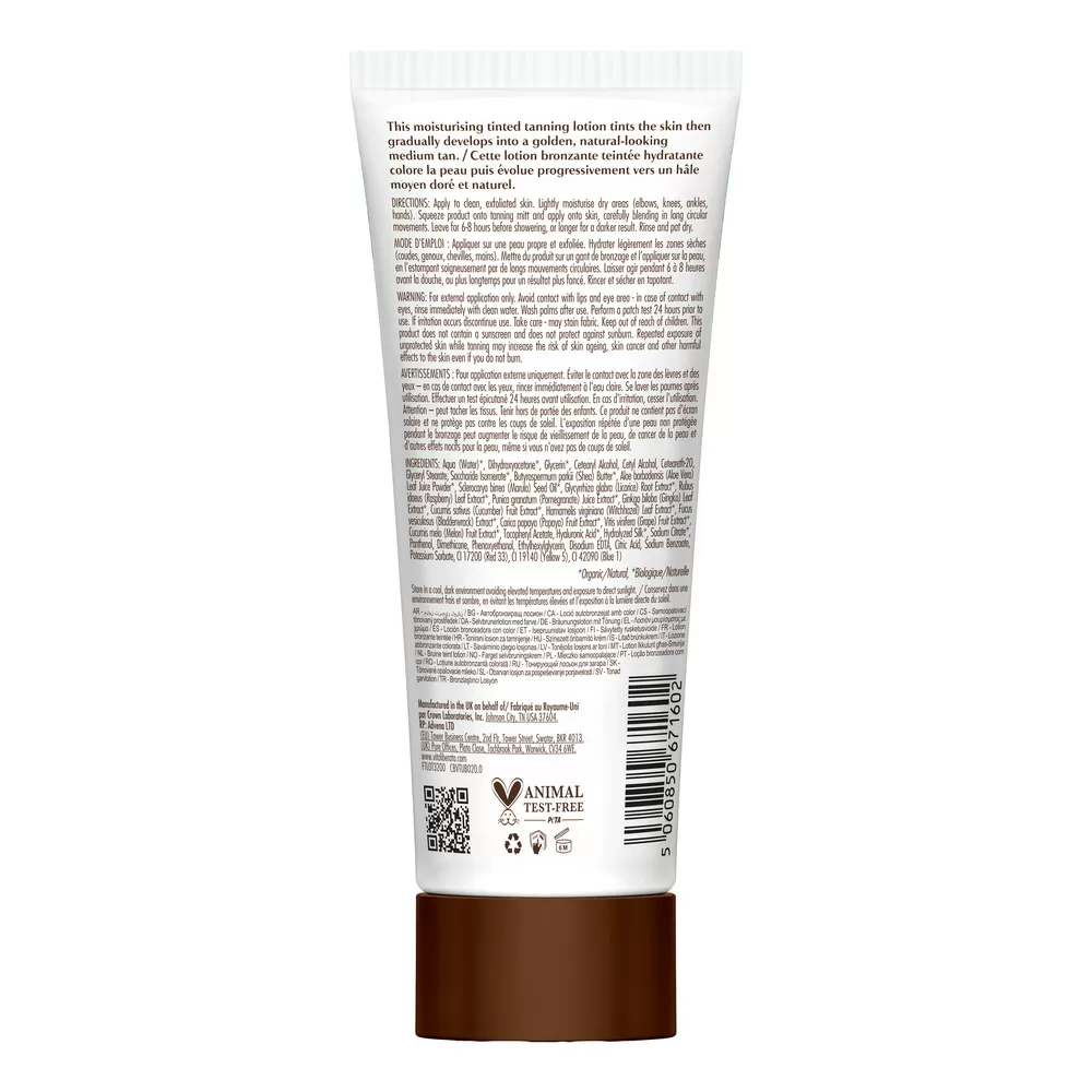 Vita Liberata Tanning Lotion Tinted Medium - 200 ml