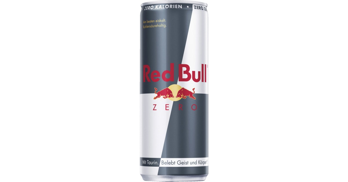 Red Bull Energy Drink Zero 0,25 Liter Dose (Einweg)