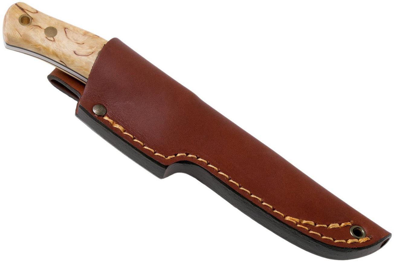 Casström No. 10 Swedish Forest Knife Curly Birch, Sleipner Scandi Grind 13104