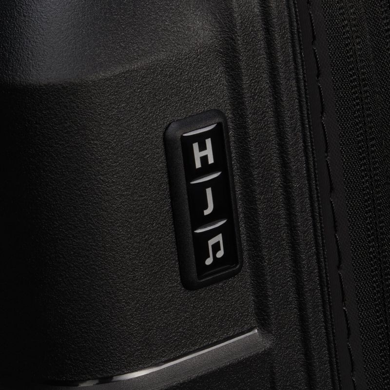 Valise rigide Intuo Extensible 81 cm Black