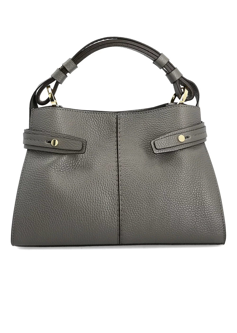 PETIT SAC ANTOINETTE CUIR GRIS