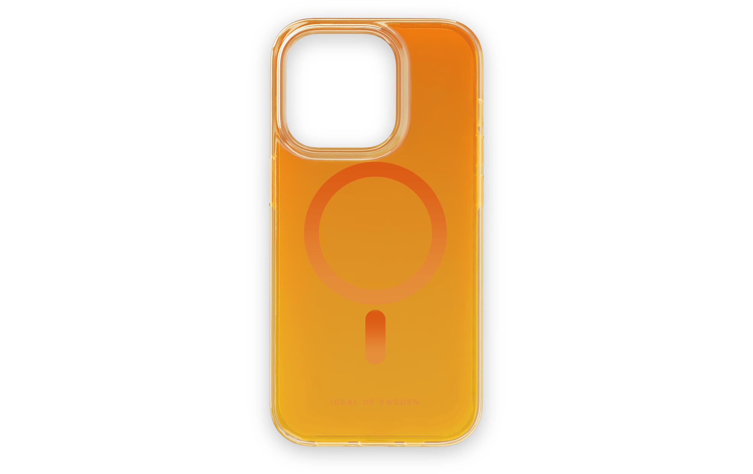 Back Cover Clear Case iPhone 14 Pro Orange SpritzSilikon-Backcover für das iPhone 14 Pro