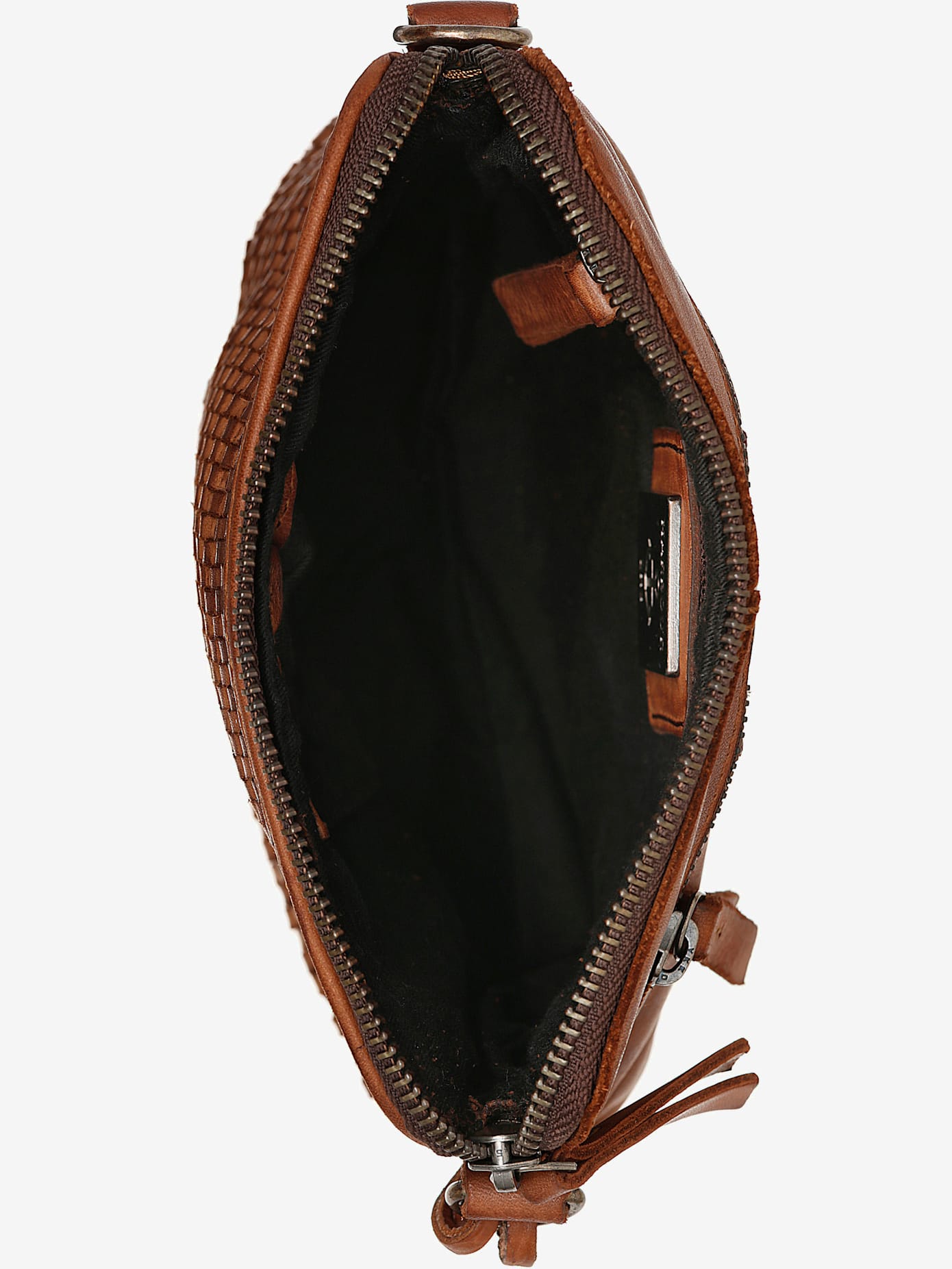 Sac en bandoulière en cuir délavé