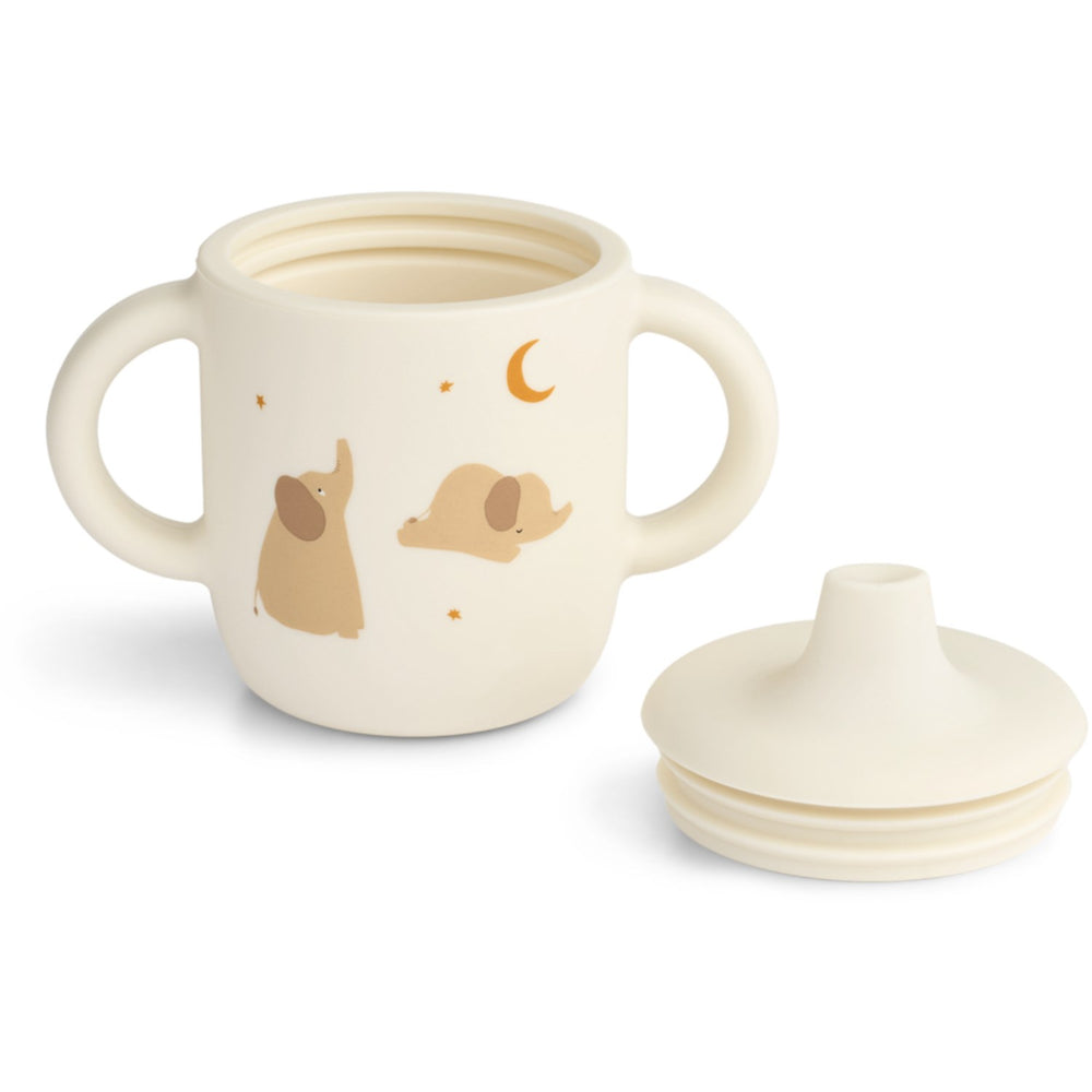 Køb LIEWOOD Elephant / Creme De La Creme Neil Sippy Kop