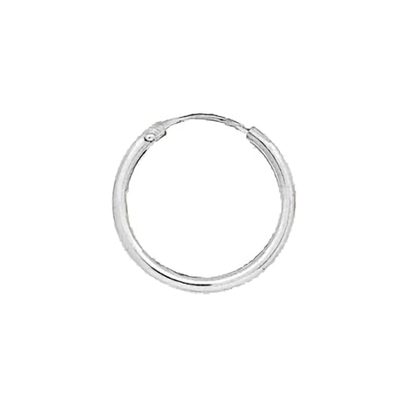 Créoles lisses Femme - Or 18 Carats