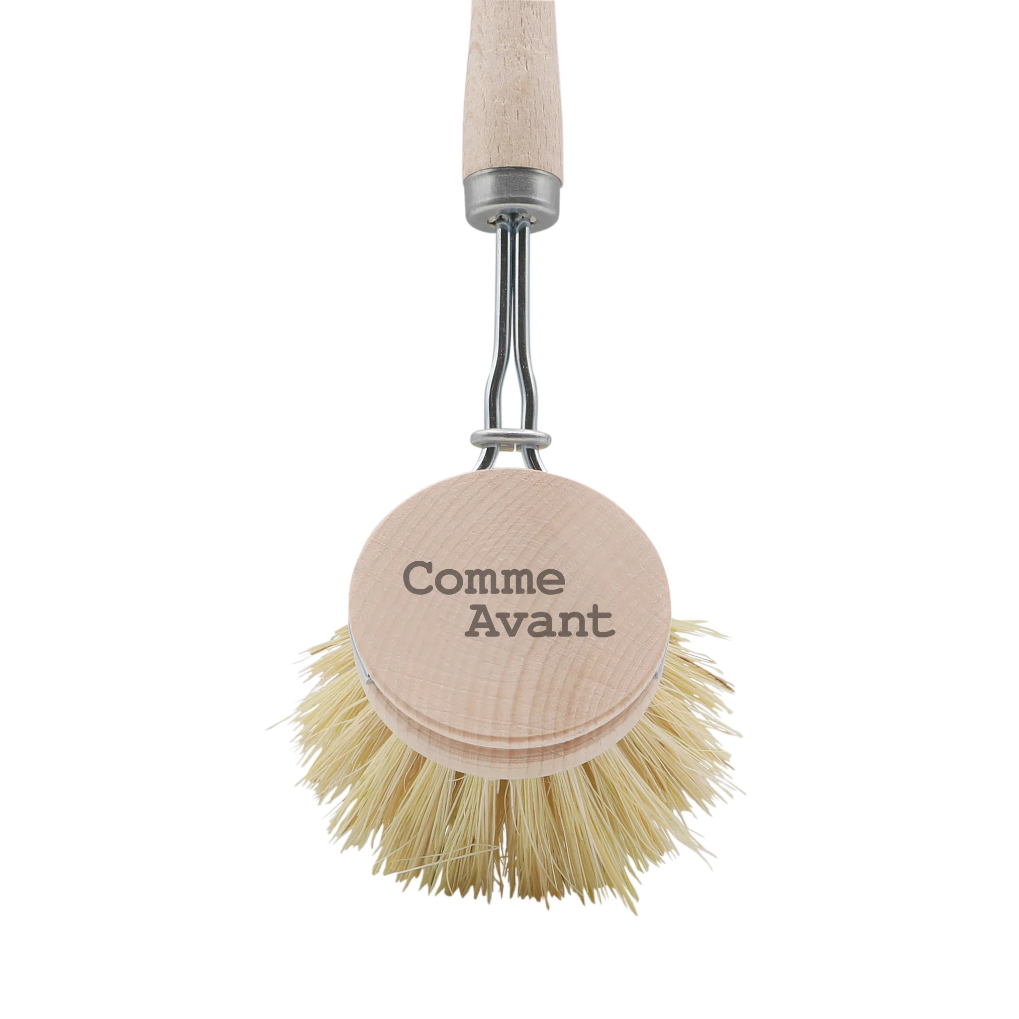 Brosse à vaisselle rechargeable en bois de hêtre - Brosse à vaisselle complète