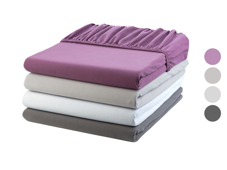 Jersey hoeslaken 140-160 x 200 cm