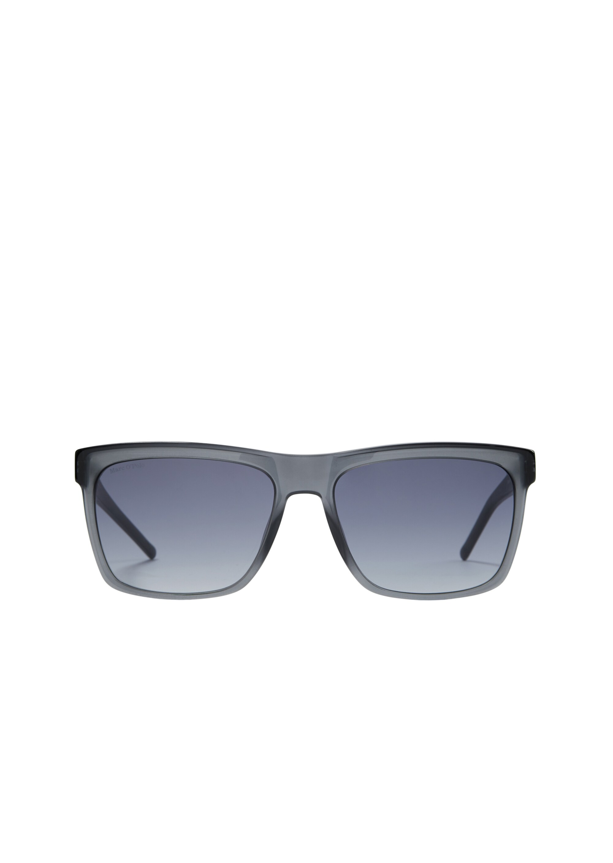 Herren-Sonnenbrille in moderner rechteckiger Form