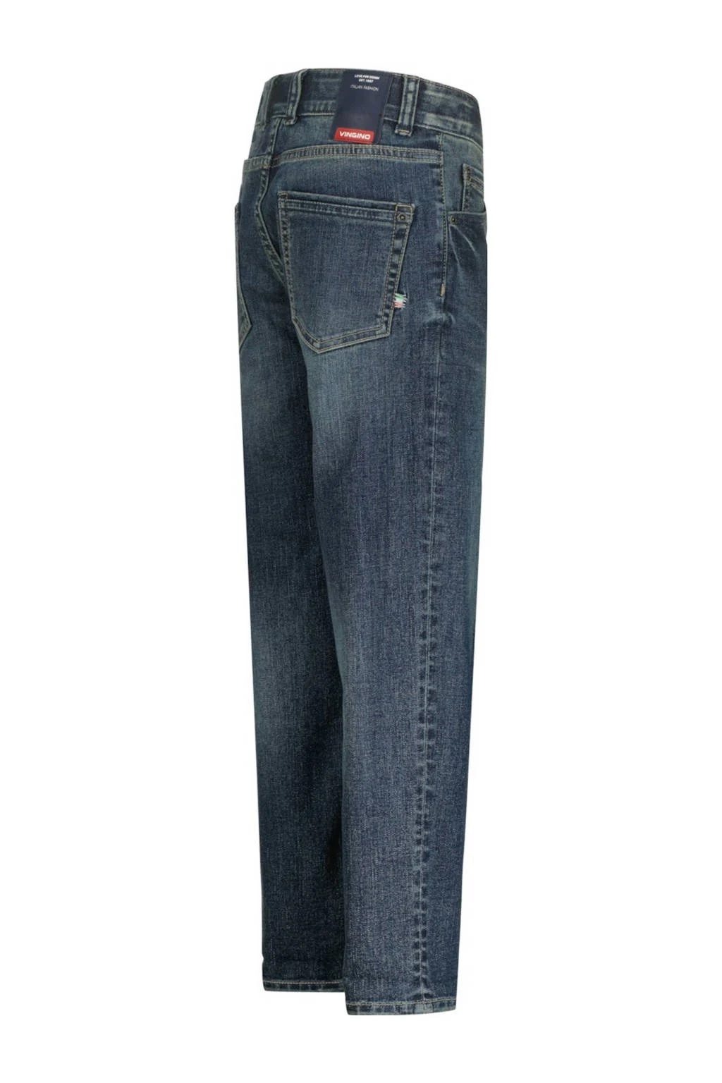 Vingino loose fit jeans medium blue denim