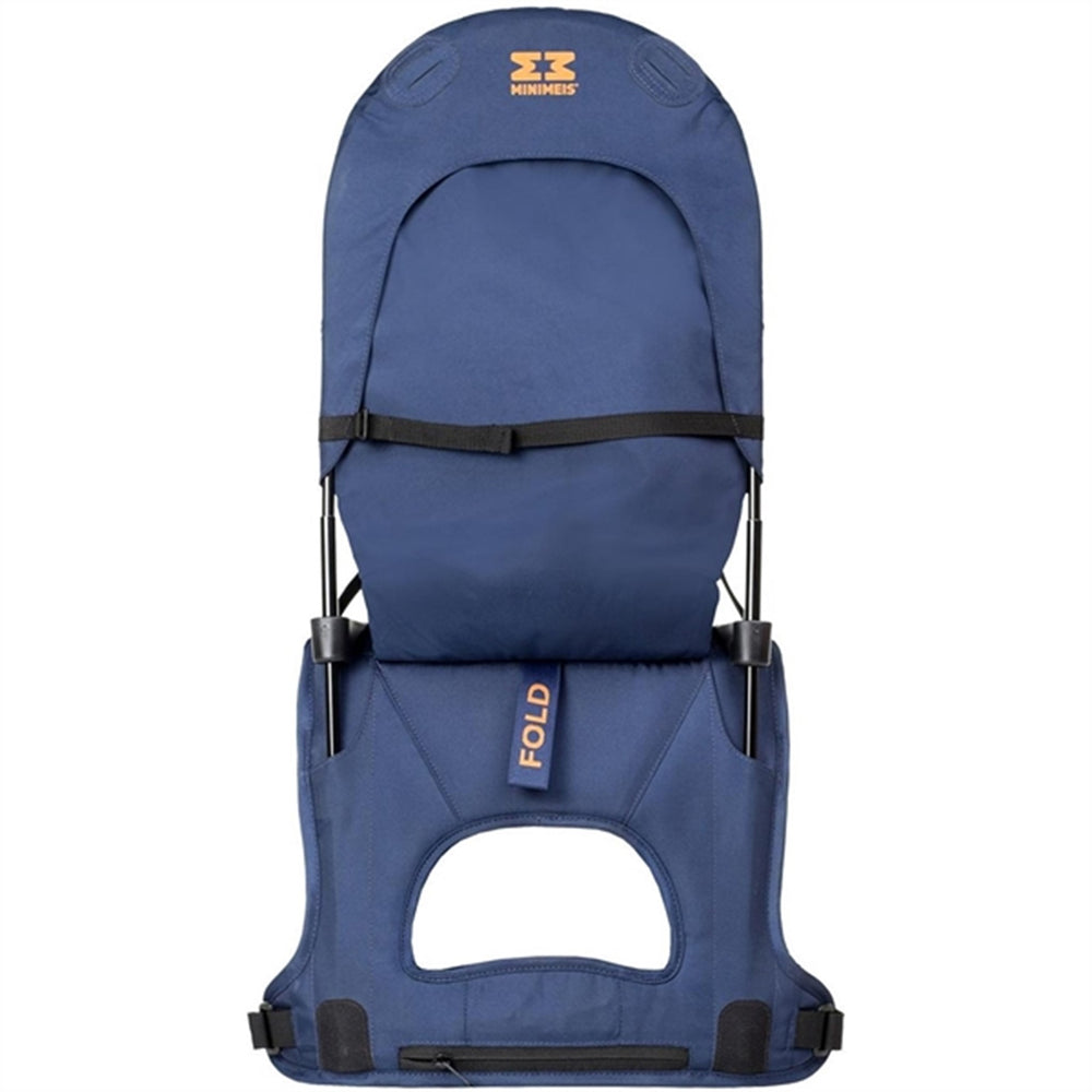 Bærestol Black Navy - MiniMeis → Luksusbaby.dk