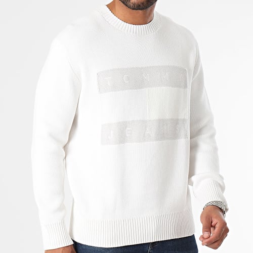 Pull Relax Tonal Flag 7773 Blanc
