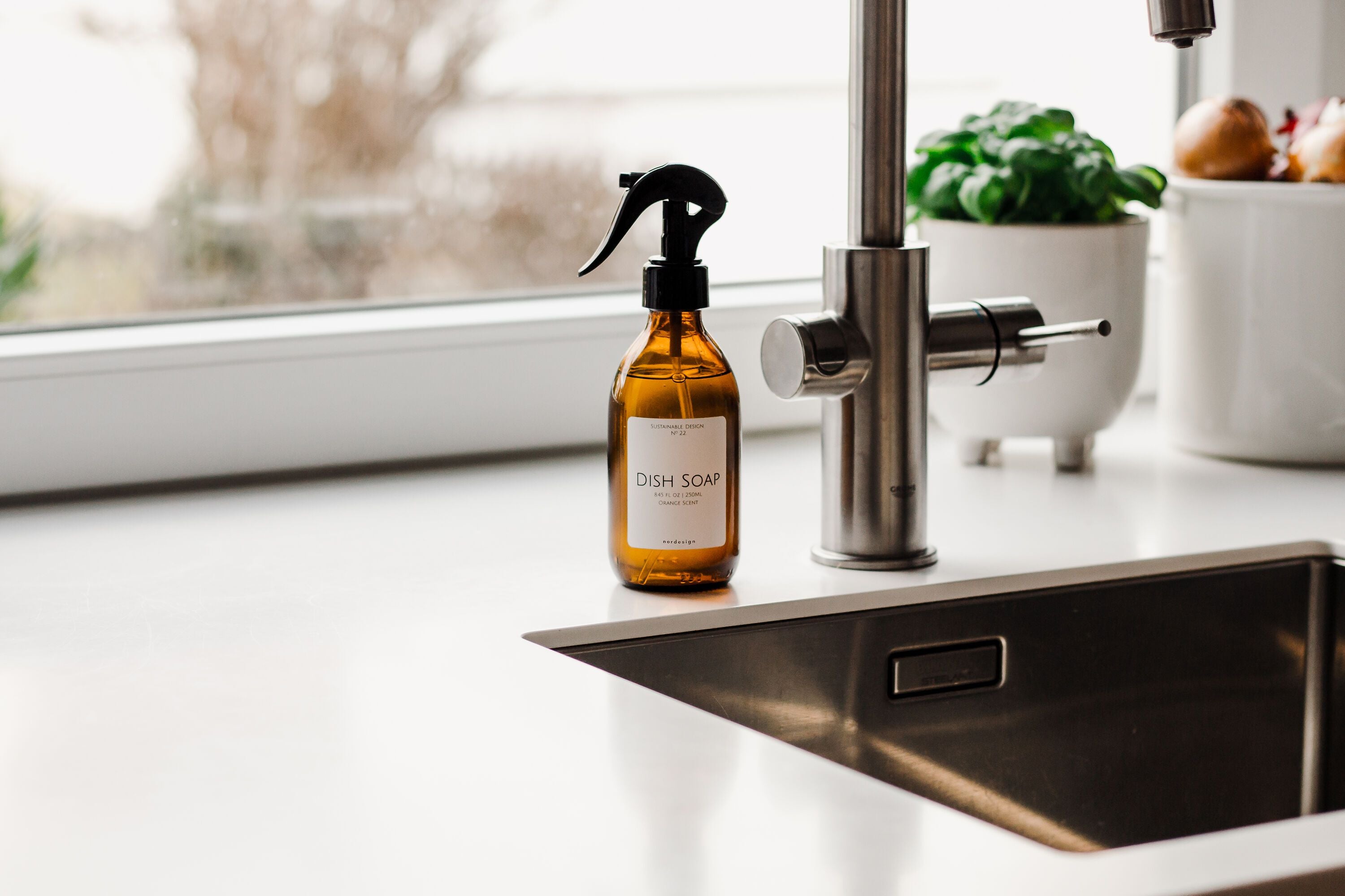 NORDESIGN SPUELMITTEL ORANGENAROMA 250ML - Braun