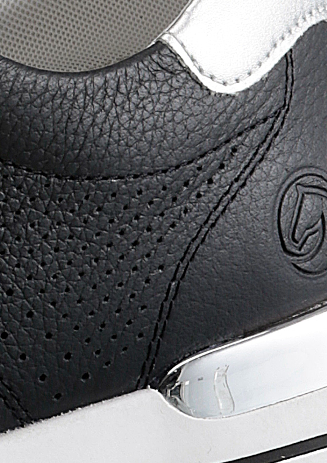 Remonte Keilsneaker  mit gepolstertem Fussbett, Freizeitschuh, Halbschuh, Schnürschuh