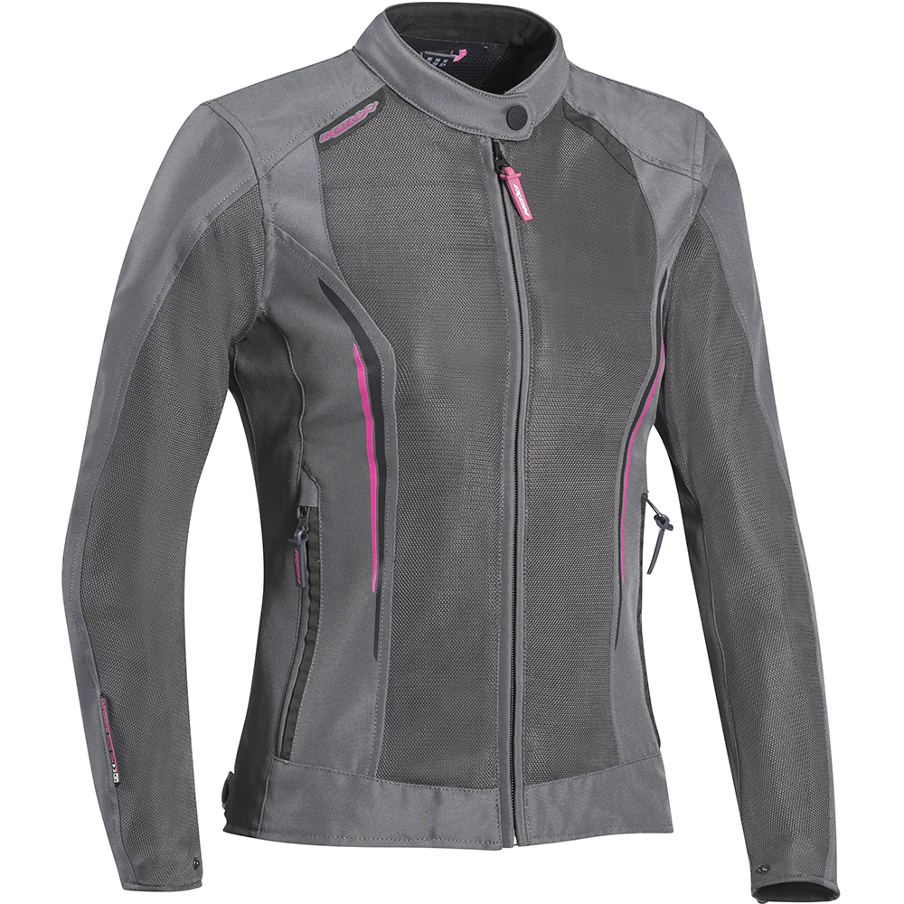 Ixon - Blouson Cool Air Lady Gris / Fuchsia