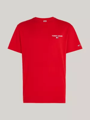 Camiseta clássica com logo nas costas