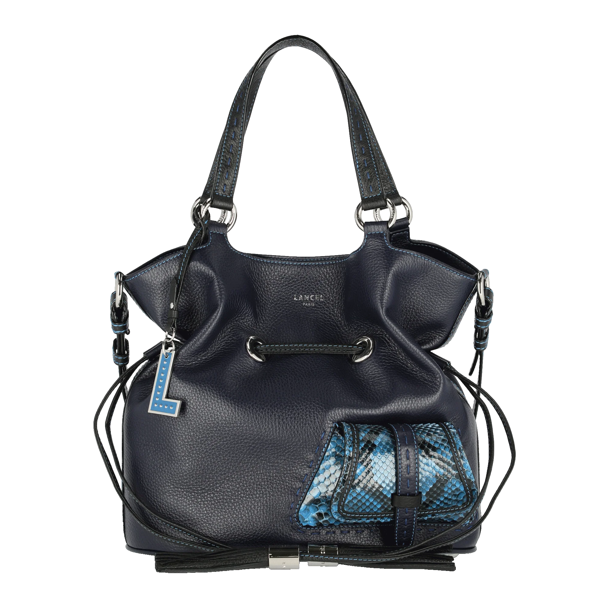 Sac seau Premier Flirt de Lancel-Multico Indigo