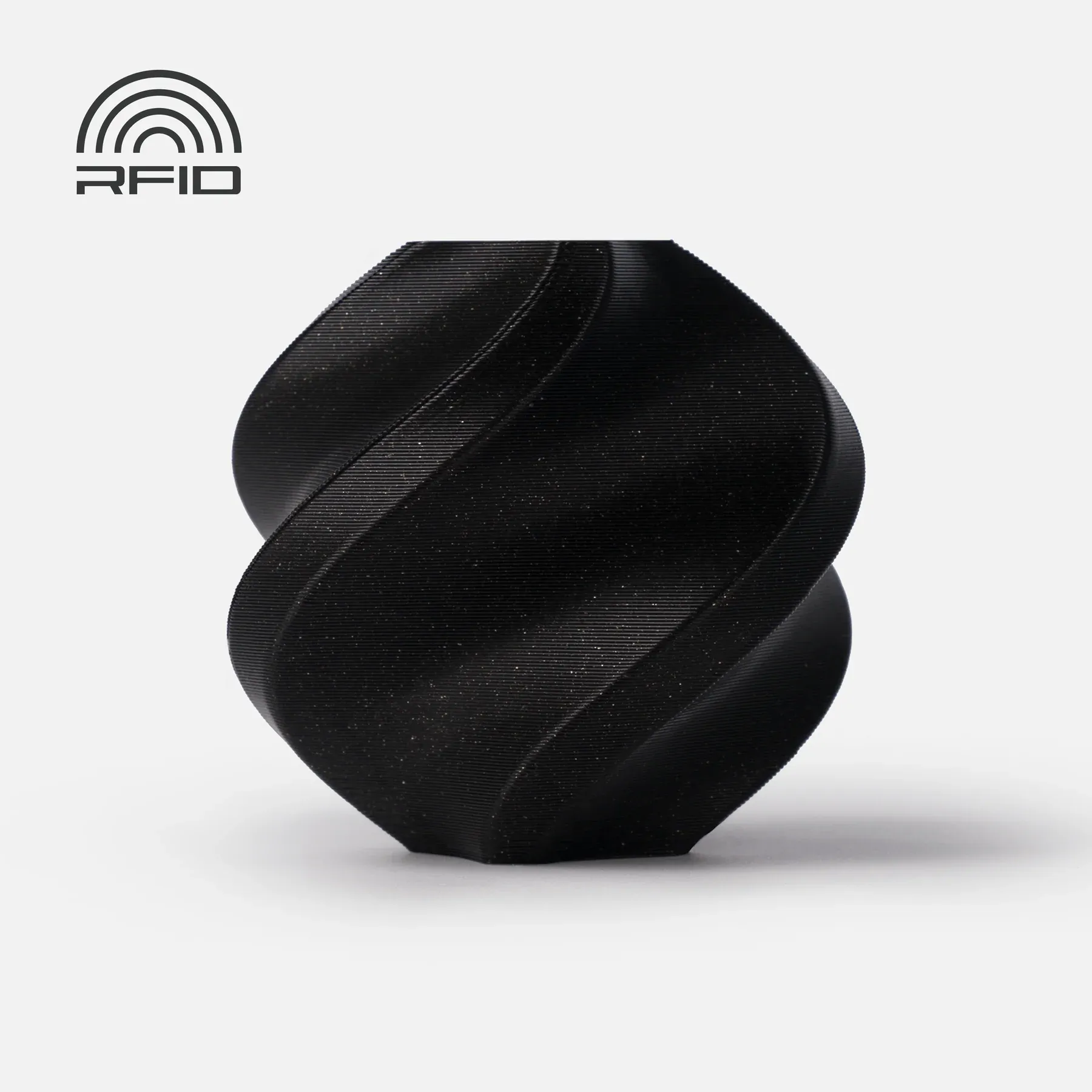 Bambu Lab  PLA Sparkle Onyx Black, Spule (1.000 g)    PLA mit Glitzerpartikeln in Schwarz