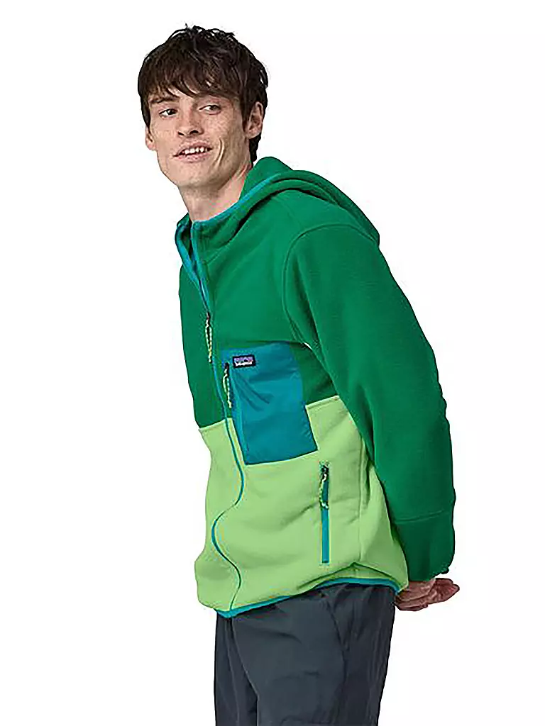 PATAGONIA Sweatjacke M'S MICRODINI HOODIE hellgrün