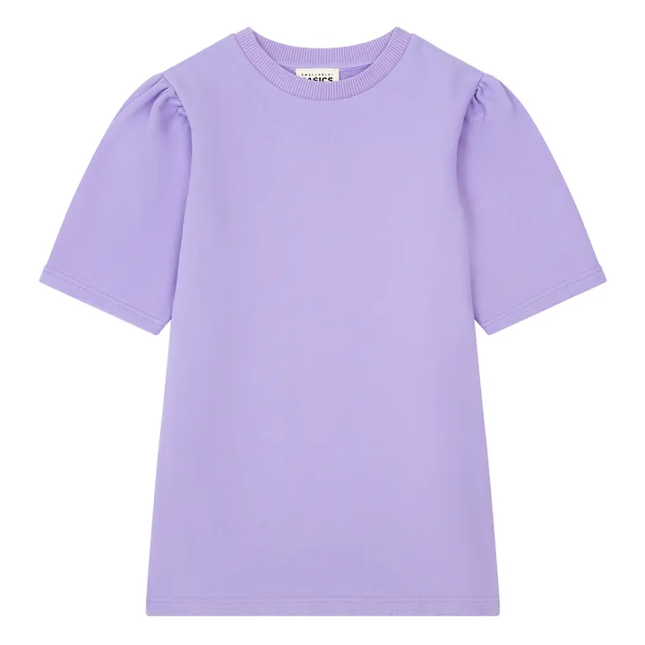SMALLABLE BASICS Robe Fille Manches Amples Molleton Bio | Parme