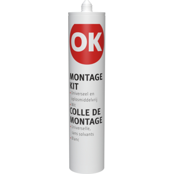OK montagekit wit 290 ml