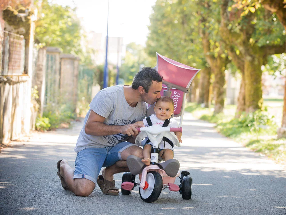 TRICYCLE BABY BALADE PLUS ROSE