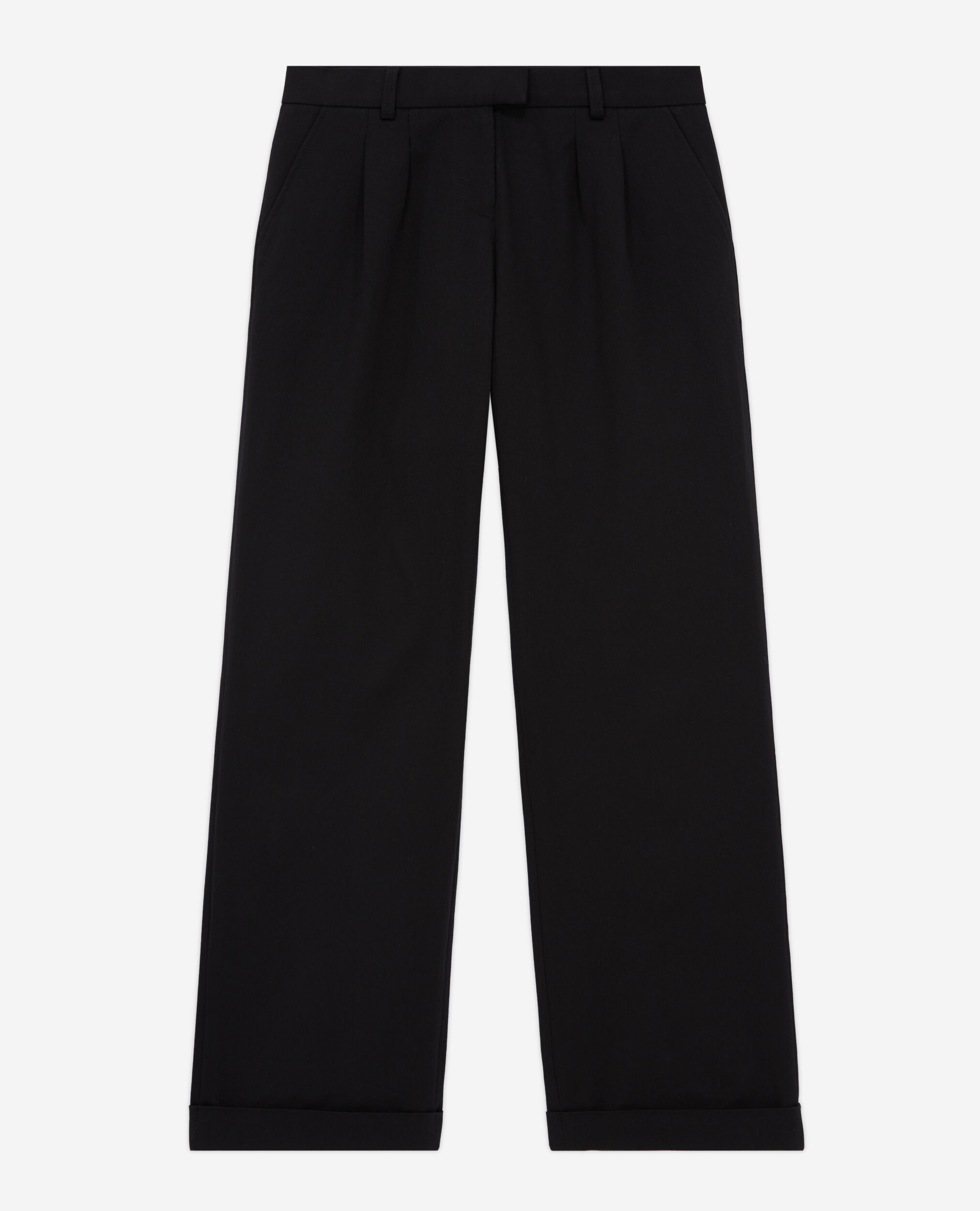 Pantalon large noir