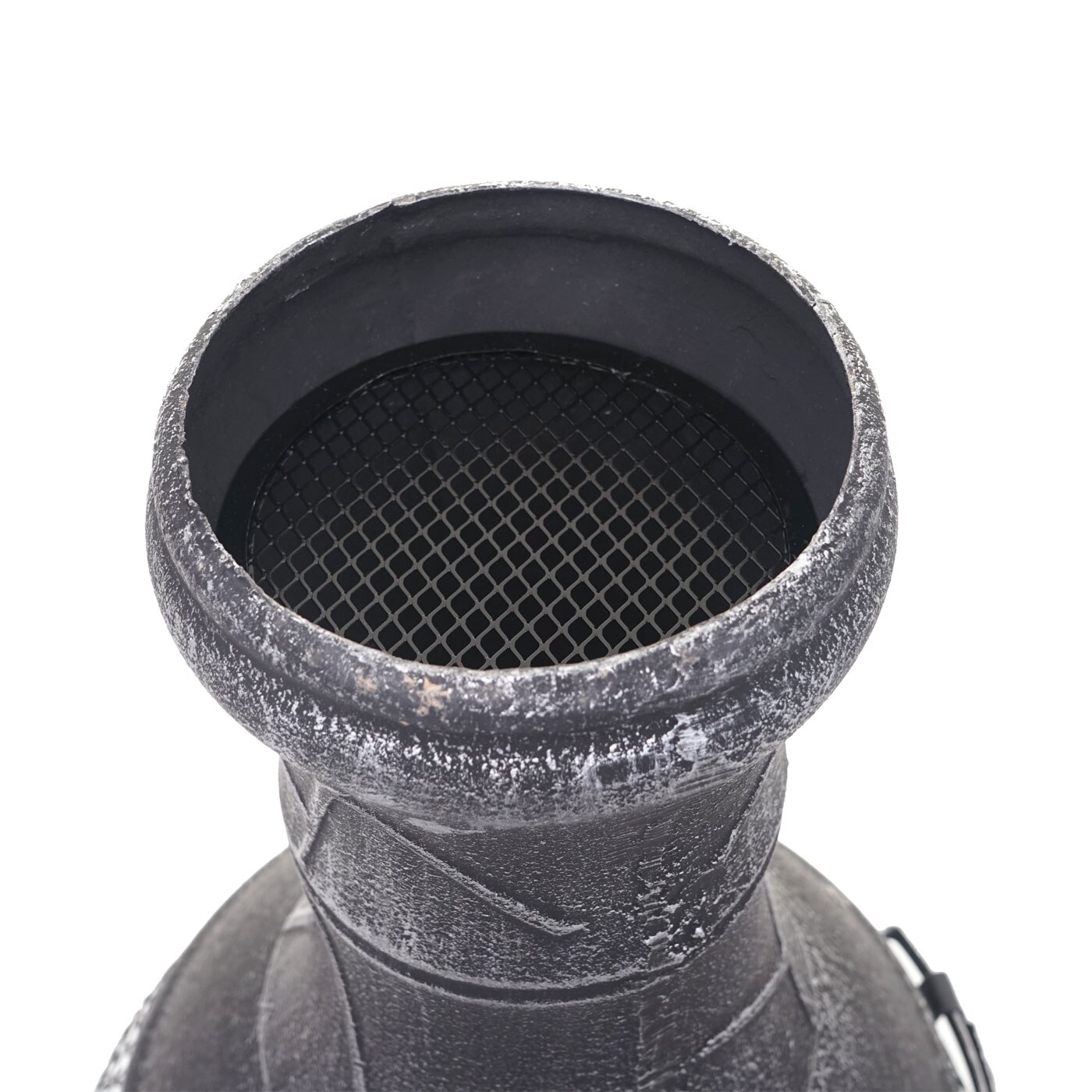 Terrassenofen MCW-F71, Feuerstelle Terrassenkamin Gartenkamin Gartenofen, Gusseisen 11,7kg 91x42x42cm