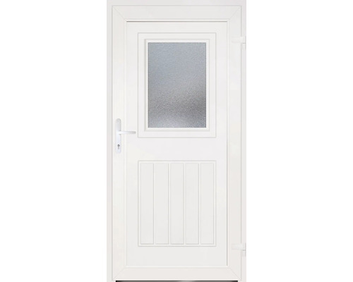Arkanas zij-ingangsdeur 980 x 1980 mm rechts met 5-punts sluitsysteem (wit)