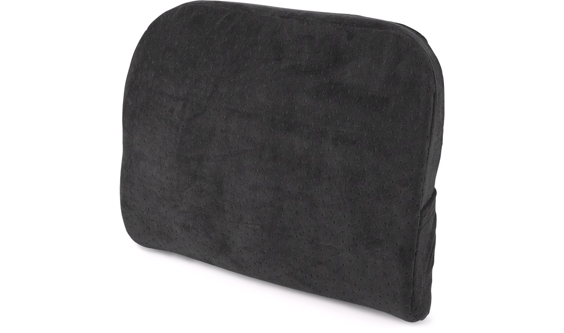 Rygpude med memory foam sort
