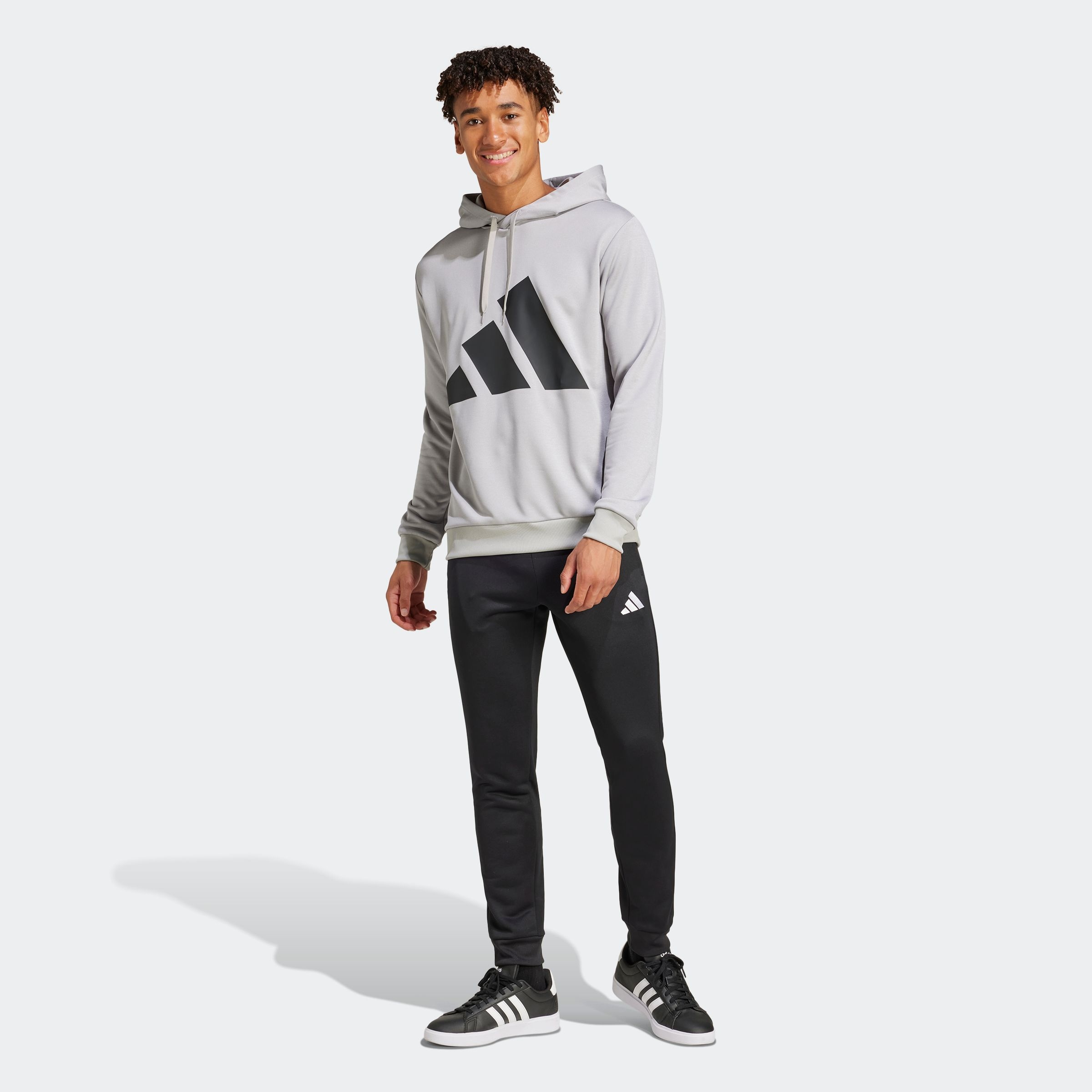 adidas Sportswear Trainingsanzug »M BL FT HD TS«, 2 Stk. aus weichem French-Terry-Material, Hoodie