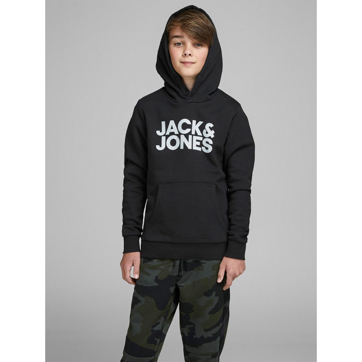 Jack & Jones Kids  Corp Logo Sweater Hoodie Kids