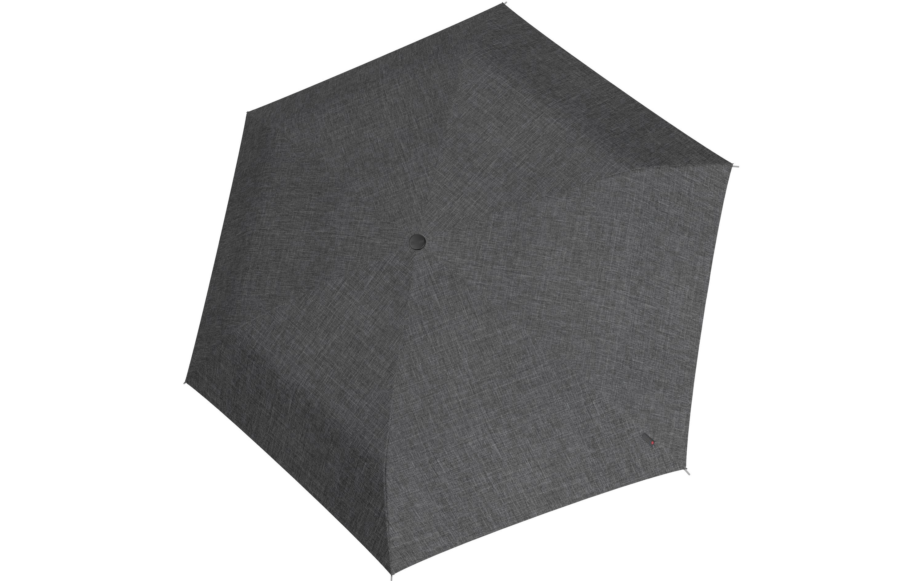 Schirm Pocket Mini Twist SilverRegenschirm aus recyceltem PET