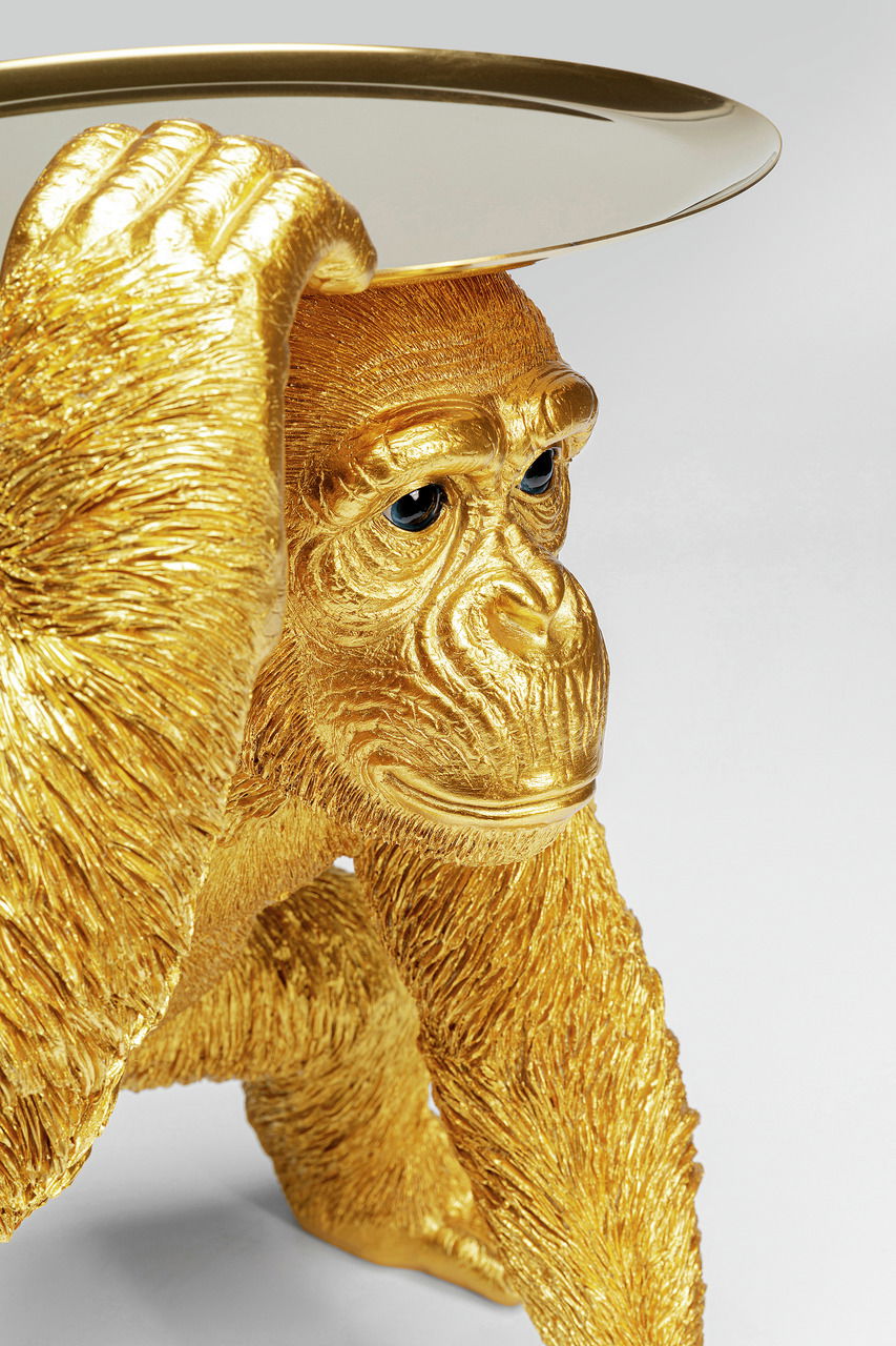 Karé Deko-Figur Butler Chimp