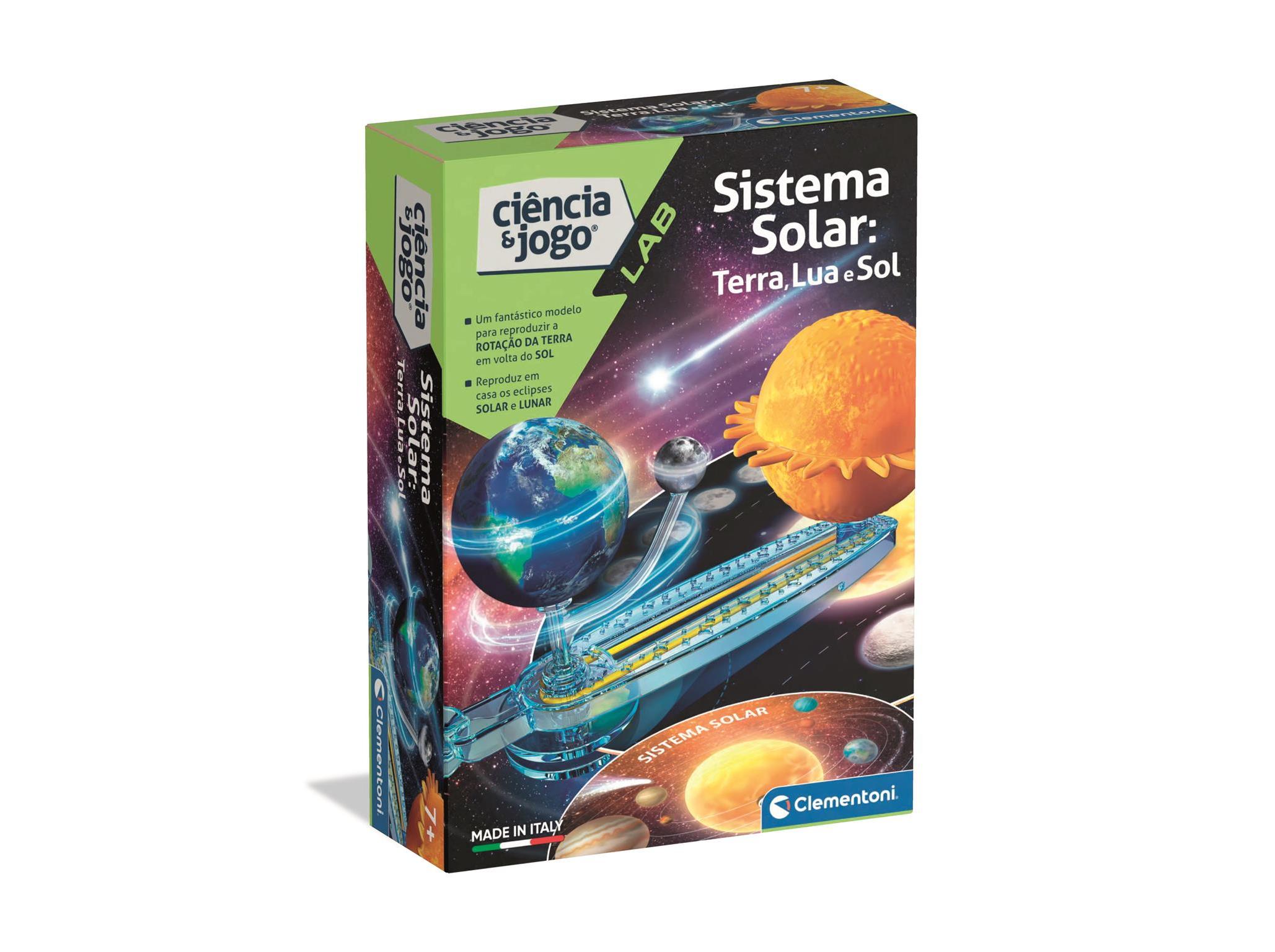 O SISTEMA SOLAR CLEMENTONI TERRA LUA E SOL