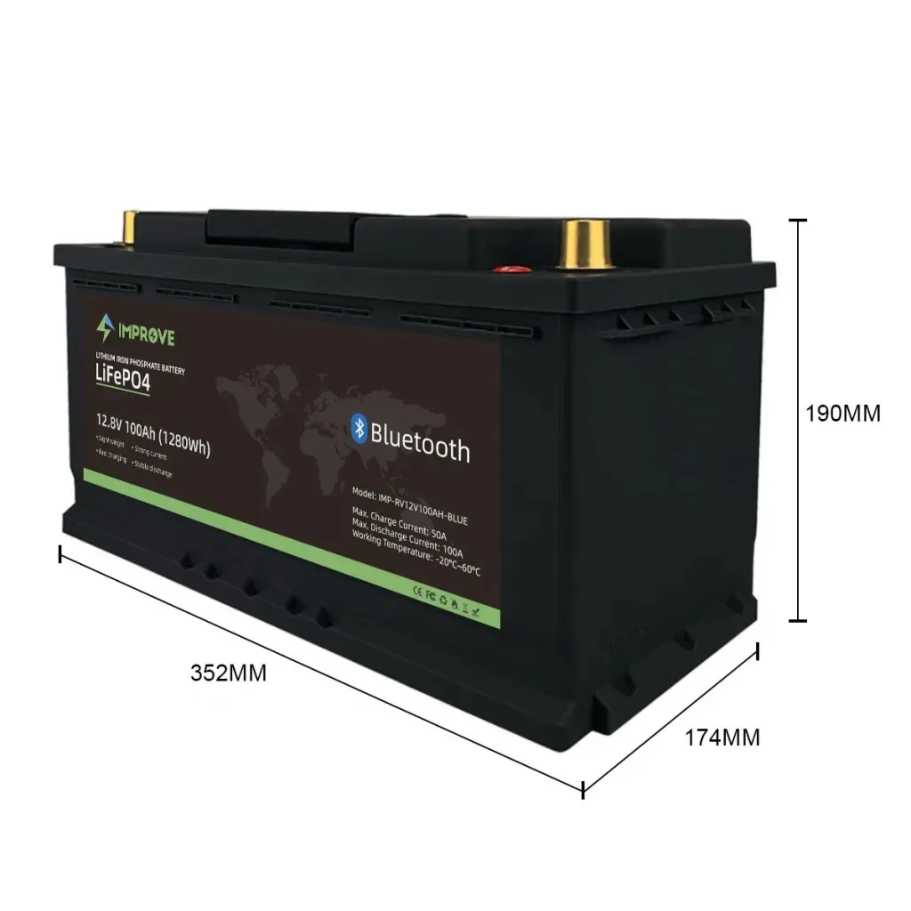 Improve Improve Lithium Batteri 12v 100ah Bt