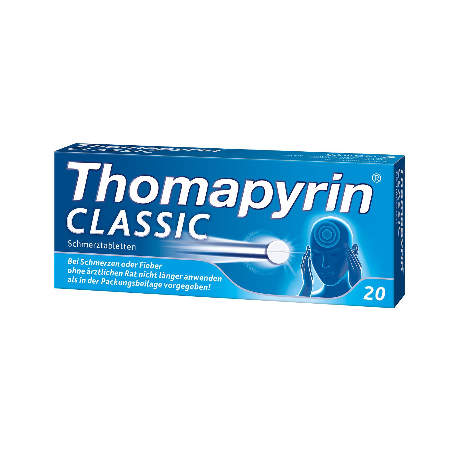 Thomapyrin CLASSIC Schmerztabletten gegen Kopfschmerzen