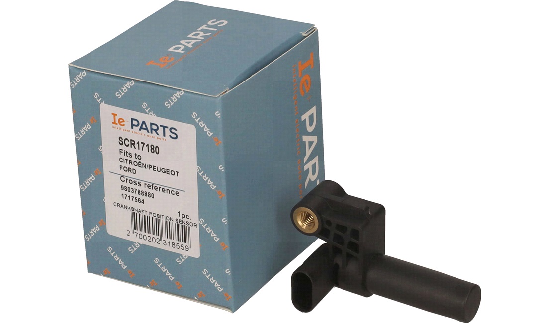 Impulsensor, krumtapaksel