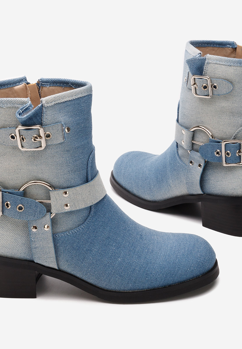 Bottines femme denim Pamira