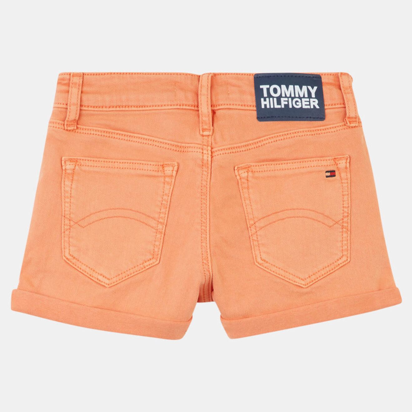 Tommy Hilfiger Short en jean ajusté orange clair