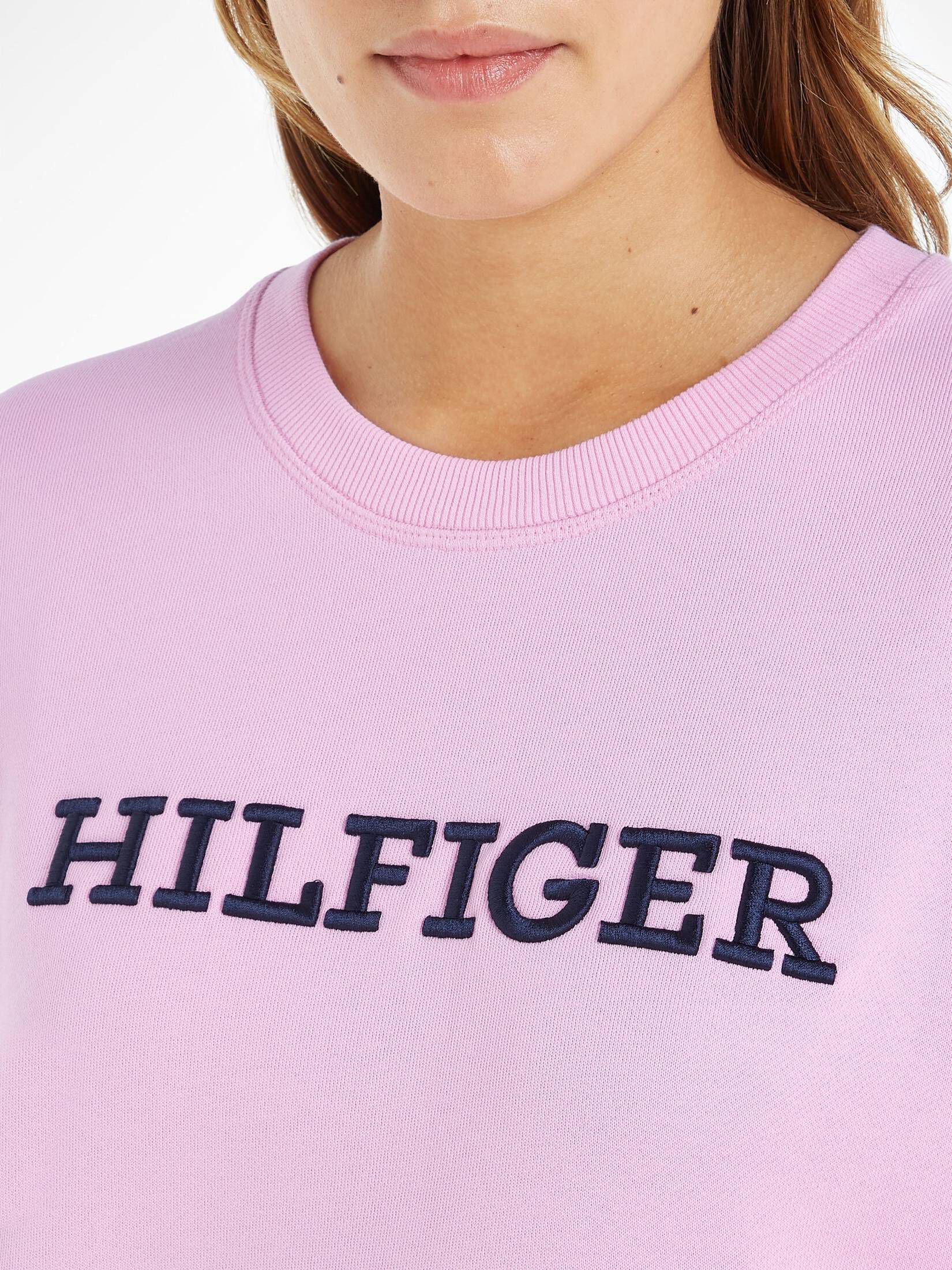 Tommy Hilfiger| Damen Sweatshirt REG MONOTYPE EMB