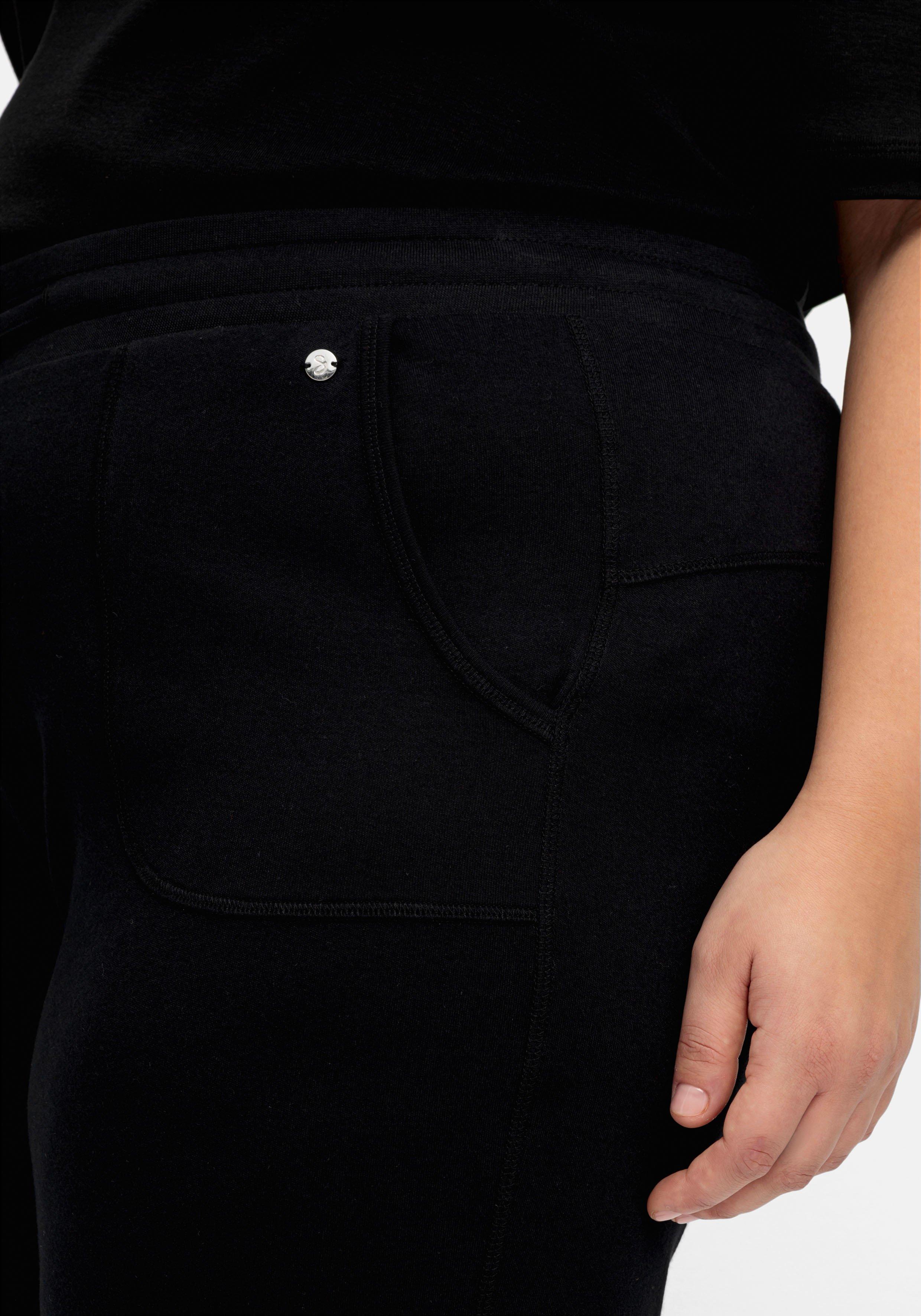 Relaxhose in gerader Form, aus Interlock